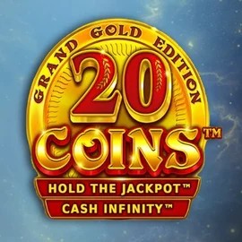 20 Coins Grand Gold Edition logo by Wazdan at SkyHills Casino