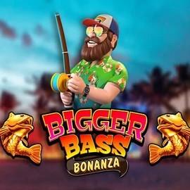 Bigger Bass Bonanza logo – Slots by Pragmatic Play at SkyHills Casino