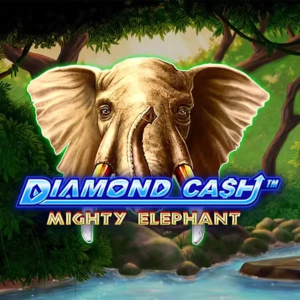 Diamond Cash Mighty Elephant by Greentube, showcased at skyhils-be.com – game logo