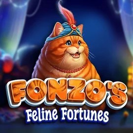 Fonzos Feline Fortunes online game logo by Pragmatic Play on skyhils-be.com