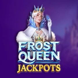 Frost Queen Jackpots slot logo by Yggdrasil at SkyHills Casino