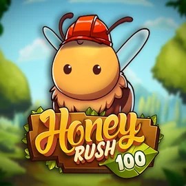 Honey Rush 100 logo – Slots by Play'n GO at SkyHills Casino