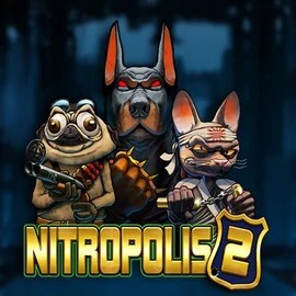 Nitropolis 2 casino game by ELK Studios – featured logo at SkyHills Casino