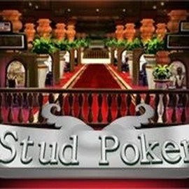Stud Poker 3D online game logo by iSoftBet on skyhils-be.com