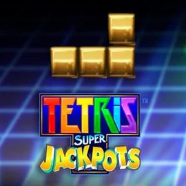 Tetris Super Jackpots by WMS, showcased at skyhils-be.com – game logo