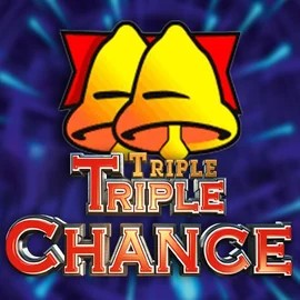 Triple Triple Chance slot logo by Merkur Gaming at SkyHills Casino